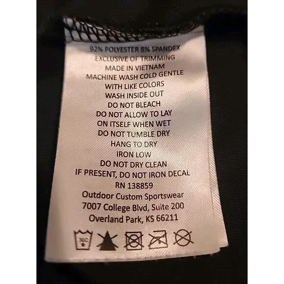 Columbia Mens XL/TG Short Sleeve Golf Shirt Black - Picture 9 of 9